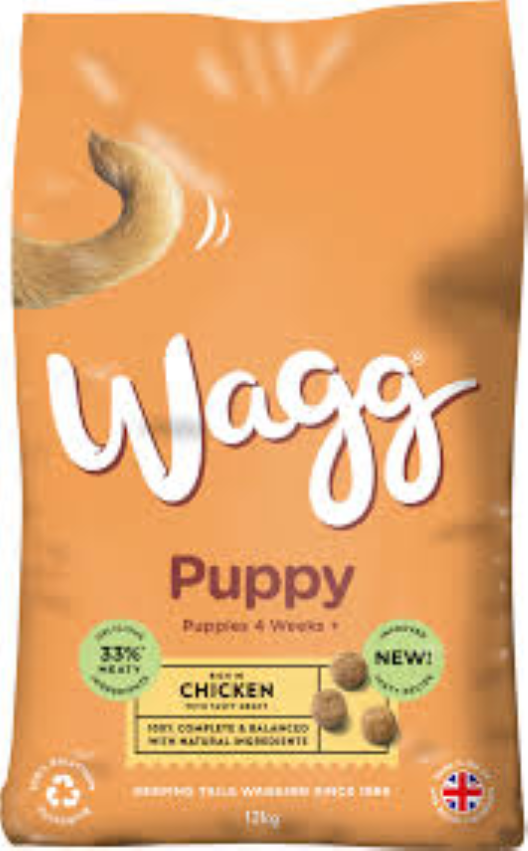 WAGG PUPPY FOOD 12KG